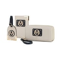 thumbnail image 1 of MKF Collection Darla Travel Gift, Wristlet Wallet, Cardholder, Hang Tag 3 Pcs by Mia K - Ivory, 1 of 7