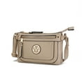 thumbnail image 1 of MKF Collection Elaina Womens Multi Pocket Crossbody Bag by Mia K - Beige, 1 of 7