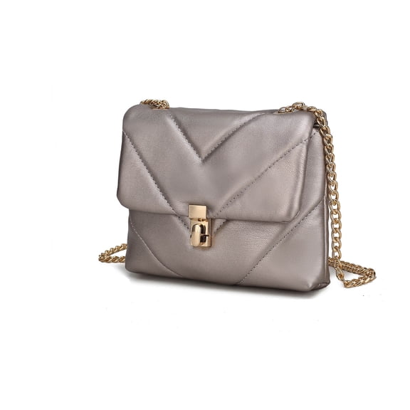 MKF Collection Ellie Crossbody Bag Vegan Leather Handbag by Mia K