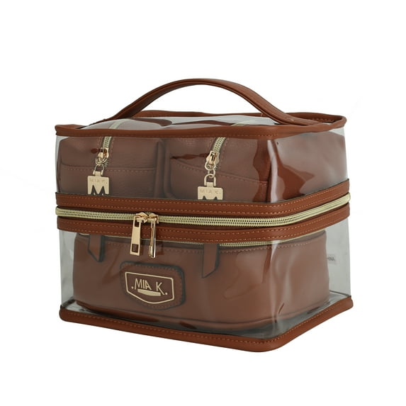 MKF Collection Emma Cosmetic 4 Pc Set Handbag by Mia K.