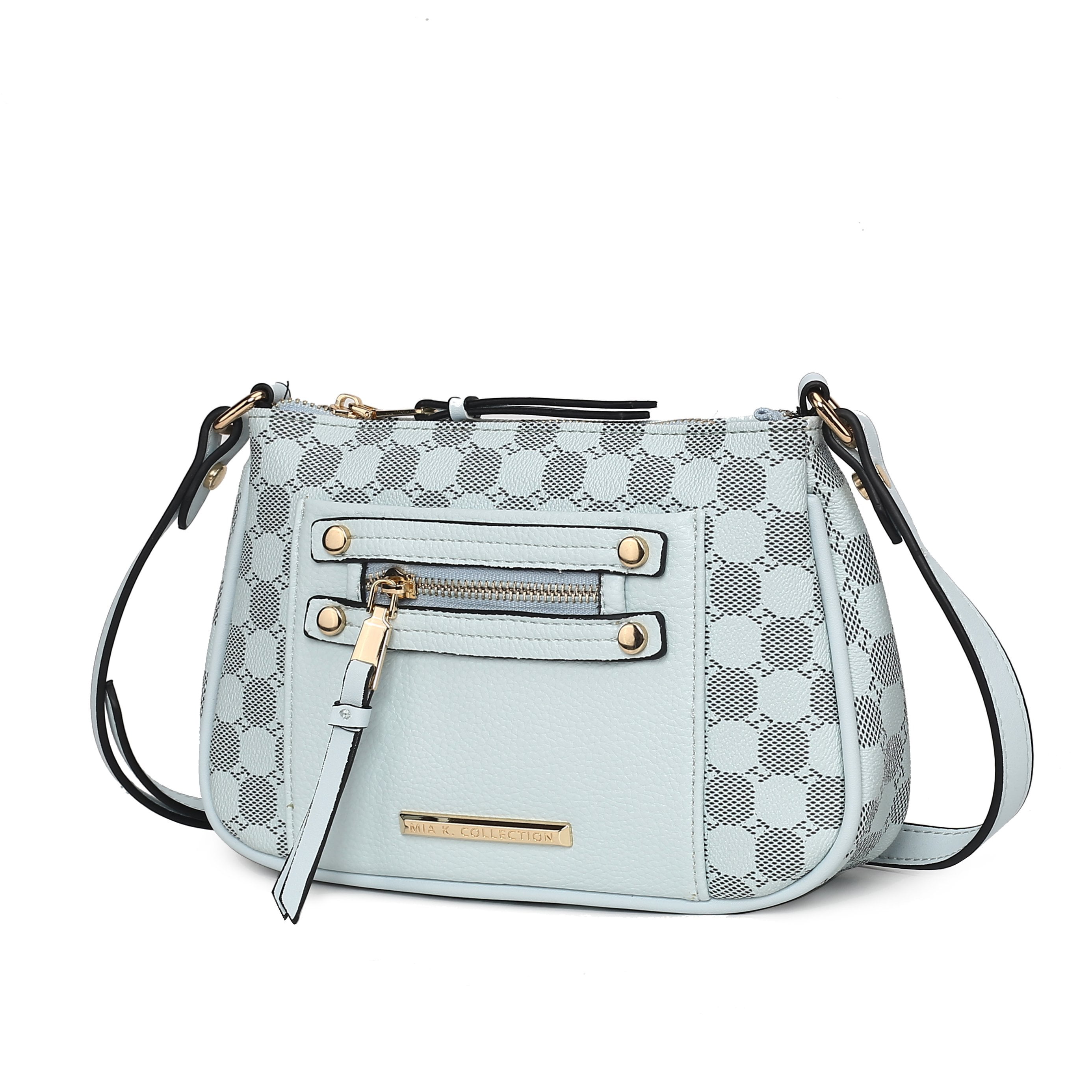 MKF Collection Essie Circular Print Crossbody Bag