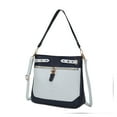 thumbnail image 1 of MKF Collection Evie Women Shoulder bag Vegan Leather Handbag Crossbody Bag by Mia K - Navy Light Blue, 1 of 6