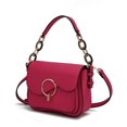 thumbnail image 1 of MKF Collection Fantasia Women's Flap Top Crossbody Handbag By Mia K - Fuchsia, 1 of 9
