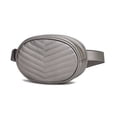 thumbnail image 1 of MKF Collection Fatima Quilted Chevron Women’s Belt Handbag by Mia K., 1 of 9