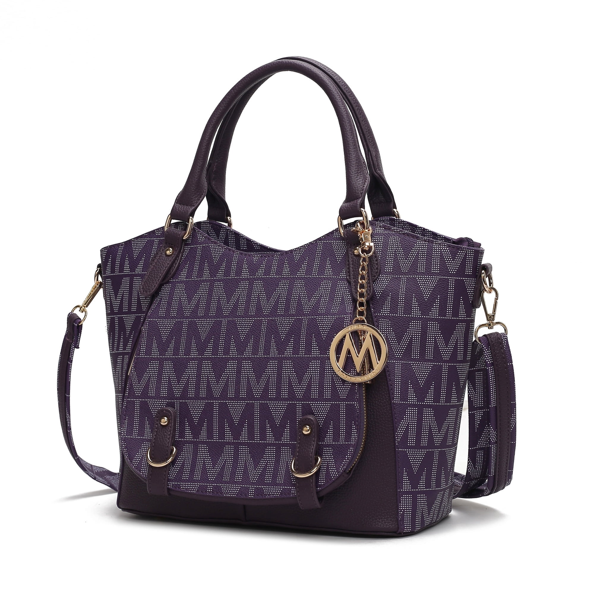 MKF Collection Fula Tote Bag for Women, Vegan Leather Top-Handle