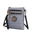 thumbnail image 1 of MKF Collection Gaia Crossbody Bag, Signature Vegan Leather Shoulder Bag Handbag by Mia K - Gray, 1 of 8