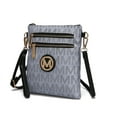 thumbnail image 1 of MKF Collection Gaia Crossbody Bag, Signature Vegan Leather Shoulder Bag Handbag by Mia K - Gray, 1 of 8