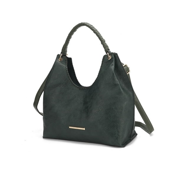 MKF Collection Gara Women’s Shoulder Bag, Vegan Leather Crossbody Bag Handbag Purse by Mia K - Green