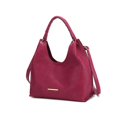 thumbnail image 1 of MKF Collection Gara Women’s Shoulder Bag, Vegan Leather Crossbody Bag Handbag Purse by Mia K - Fuchsia, 1 of 6
