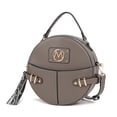 thumbnail image 1 of MKF Collection Gayle Crossbody Bag Stylish Vegan Leather Women’s Handbag Purse by Mia K- Gray, 1 of 7