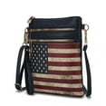thumbnail image 1 of MKF Collection Genesis Vegan Leather Women's Crossbody Bag, Trendy Crossover Purse Handbag by Mia K - Navy, 1 of 6