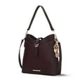 thumbnail image 1 of MKF Collection Geneva Shoulder Bag Stylish Vegan Leather Women’s Handbag, Crossbody Bag, and Purse by Mia K.-Chocolate, 1 of 9
