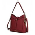 thumbnail image 1 of MKF Collection Geneva Shoulder Bag Stylish Vegan Leather Women’s Handbag, Crossbody Bag, and Purse by Mia K.-Red, 1 of 9