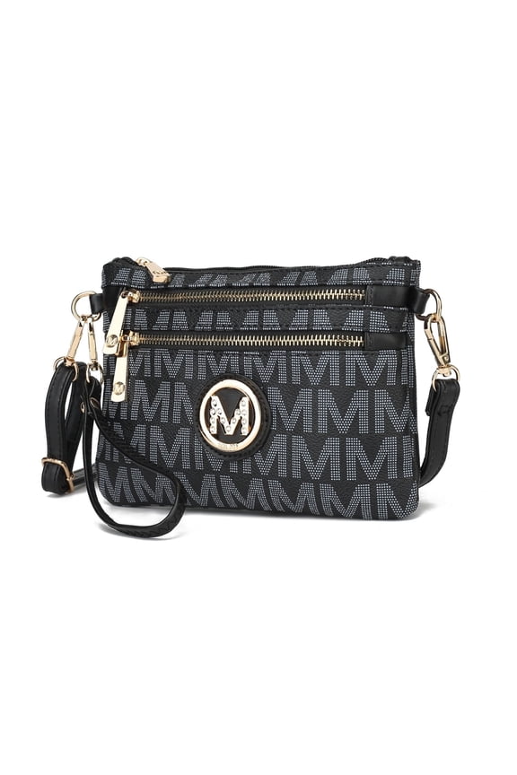 Geneve Womens Crossbody Bag Vegan Leather Shoulder Bag By Mia K