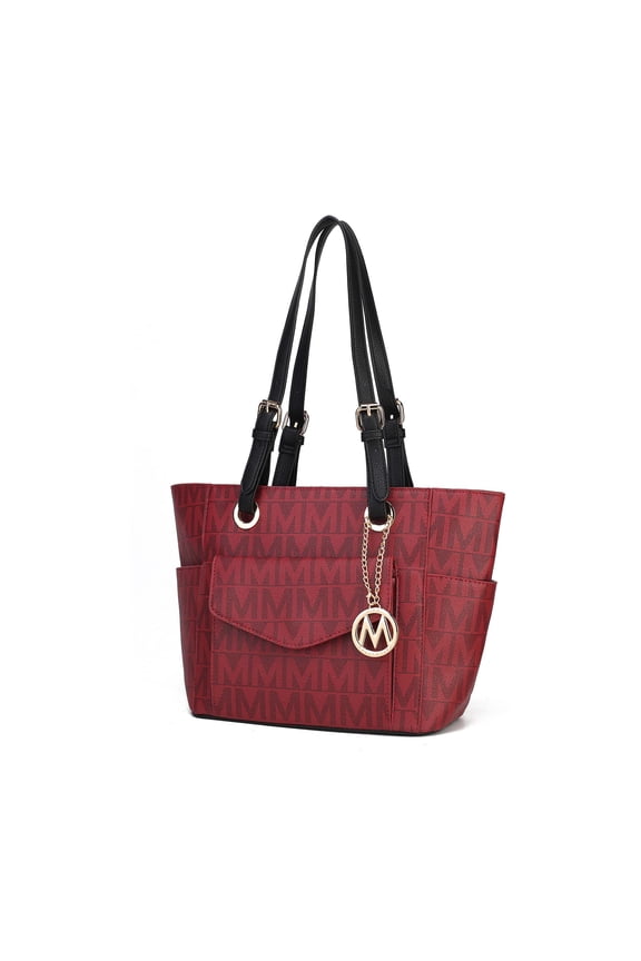 Griselda Women's Tote Bag Monogram Signature Handbag Purse by Mia K