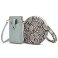 thumbnail image 1 of MKF Collection Hailey Women Smartphone Convertible Crossbody Bag by Mia K - Danim Blue, 1 of 10