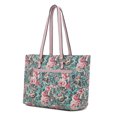 thumbnail image 1 of MKF Collection Hallie Cotton Women's Botanical Tote Bag, Designer Shopper Purse Handbag by Mia K - Green, 1 of 9