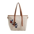 thumbnail image 1 of MKF Collection Hampton Tote Bag Woven Beach Large Shoulder Bag by Mia K, 1 of 2