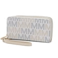 thumbnail image 1 of MKF Collection Hofstra Signature Wristlet Wallet for Women's, Handbag Purse by Mia K - White, 1 of 8