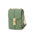 thumbnail image 1 of MKF Collection Iona Women's Crossbody Bag, Vegan Leather Purse and Handbag Shoulder Bag by Mia K - Mint, 1 of 7