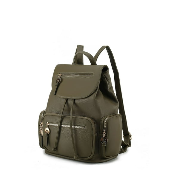 MKF Collection Ivanna Women's Oversize Backpack by Mia K - Olive