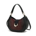 thumbnail image 1 of MKF Collection Jain Women Half Moon Shoulder Bag Croc-Embossed Versatile by Mia K - Cognac, 1 of 7