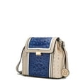 thumbnail image 1 of MKF Collection Jamilah Women’s Crossbody Bag - Stylish Vegan Leather Shoulder Purse with Gold-Tone Accents by Mia K - Beige, 1 of 10