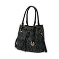 thumbnail image 1 of MKF Collection Jane Women's Shoulder Bag, Vegan Leather Hobo Bag Bucket Bag Handbag Purse by Mia K. - Black, 1 of 7