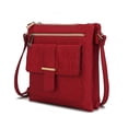 thumbnail image 1 of MKF Collection Janni Women's Crossbody Bag Signature Vegan Leather Shoulder Bag Handbag by Mia K. - Red, 1 of 7
