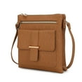 thumbnail image 1 of MKF Collection Janni Women's Crossbody Bag Signature Vegan Leather Shoulder Bag Handbag by Mia K. - Tan, 1 of 7