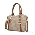 thumbnail image 1 of MKF Collection Jeneece Women's Tote Bag, Signature Vegan Leather Shoulder Bag Handbag Purse by Mia K - Beige, 1 of 7