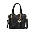 thumbnail image 1 of MKF Collection Jeneece Women's Tote Bag, Signature Vegan Leather Shoulder Bag Handbag Purse by Mia K - Black, 1 of 7