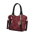 thumbnail image 1 of MKF Collection Jeneece Women's Tote Bag, Signature Vegan Leather Shoulder Bag Handbag Purse by Mia K - Burrgundy, 1 of 7