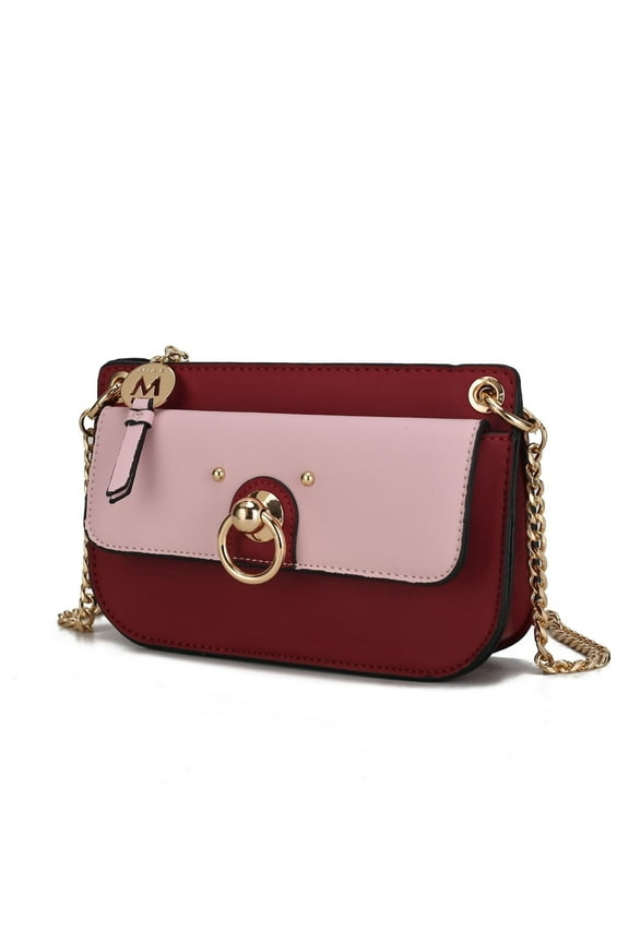 Jill Crossbody Handbag for Women Vegan Leather Medium Messenger Handbag by Mia K.