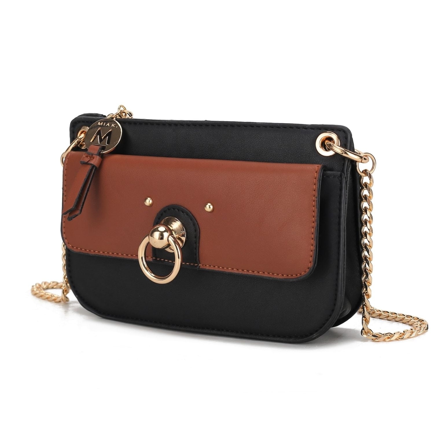 MKF Collection Jill Crossbody Handbag for Women Vegan Leather Medium Messenger Handbag by Mia K.
