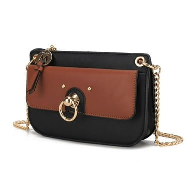 MKF Collection Jill Crossbody Handbag for Women Vegan Leather Medium Messenger Handbag by Mia K.