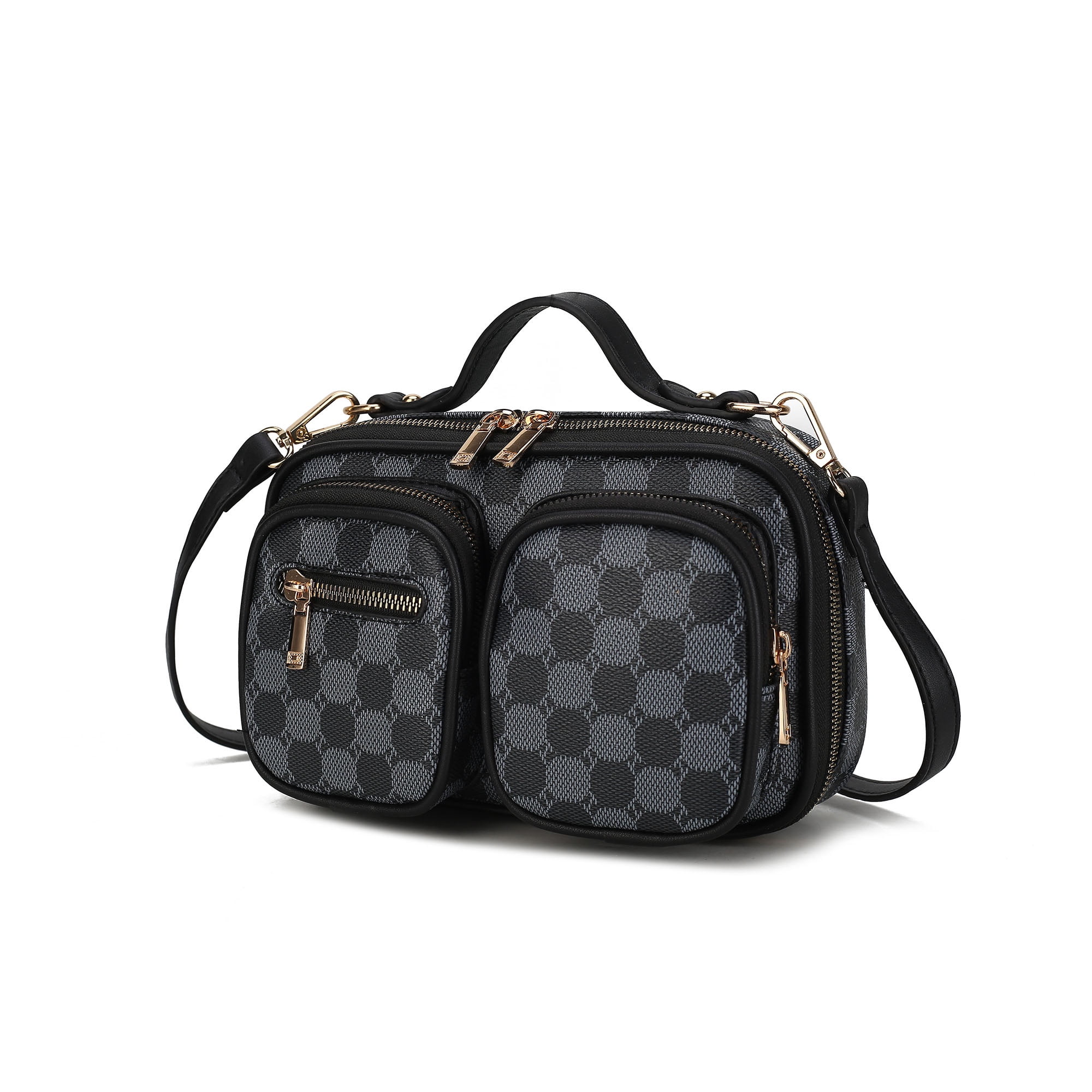 MKF Collection Jolene Women's Crossbody Bag, Vegan Leather Shoulder Bag Handbag Purse by Mia K