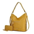 thumbnail image 1 of MKF Collection Jordina Shoulder Handbag by Mia K with Matching Wallet 2 pcs, 1 of 9