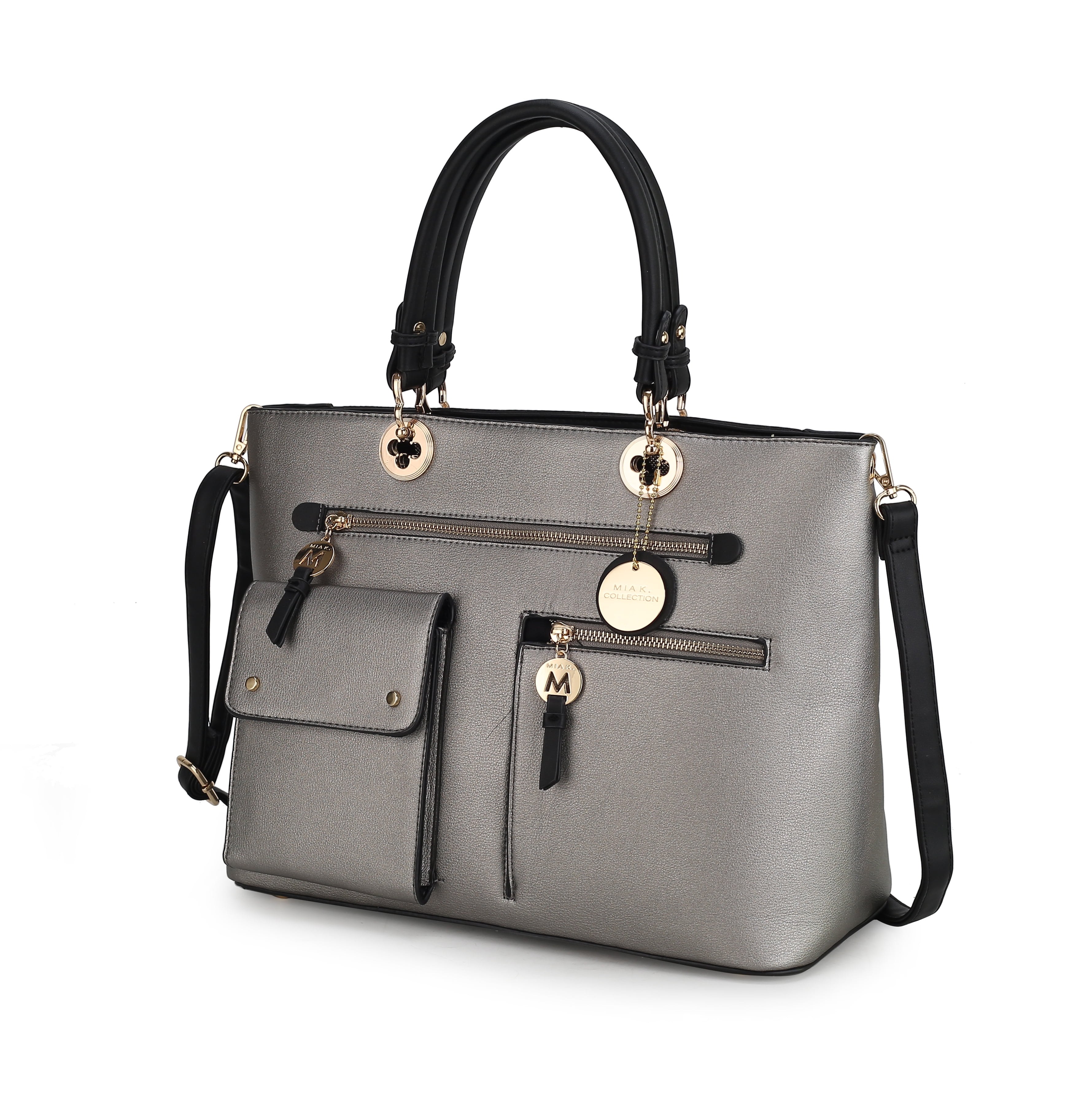 The Ethereal | Color Block Leather Handbag for Women | Multicolor Purse