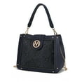 thumbnail image 1 of MKF Collection Kamala Vegan Leather Women's Shoulder Bag, Modern Crossbody Purse Handbag by Mia K - Navy, 1 of 10