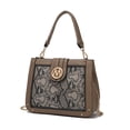 thumbnail image 1 of MKF Collection Kamala Vegan Leather Women's Shoulder Bag, Modern Crossbody Purse Handbag by Mia K - Taupe, 1 of 10