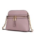 thumbnail image 1 of MKF Collection Kelis Women's Crossbody Bag Solid Vegan Leather Shoulder bag Handbag Purse by Mia K. - Pink, 1 of 8