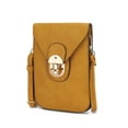 thumbnail image 1 of MKF Collection Kianna Vegan Leather Women's Phone Crossbody Bag by Mia K. -Mustard, 1 of 8