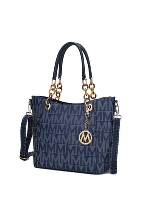 Kissaten Shoulder Bag for Women, Vegan Leather Handbag Purse Top-Handle Crossbody Bag Tote Bag by Mia K