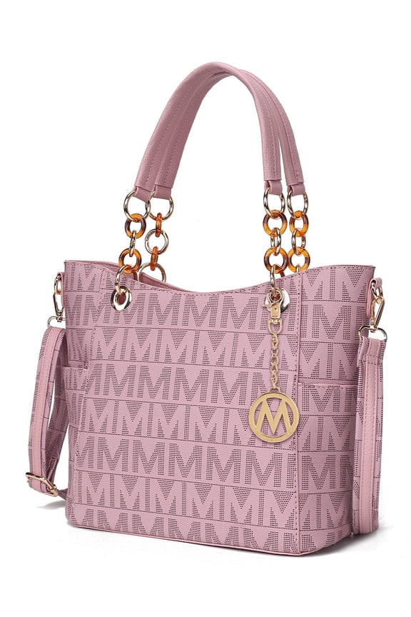 Kissaten Shoulder Bag for Women, Vegan Leather Handbag Purse Top-Handle Crossbody Bag Tote Bag by Mia K