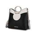 thumbnail image 1 of MKF Collection Kylie Women's Top Handle Vegan Leather Satchel Crossbody Handbag by Mia K. - Black, 1 of 7