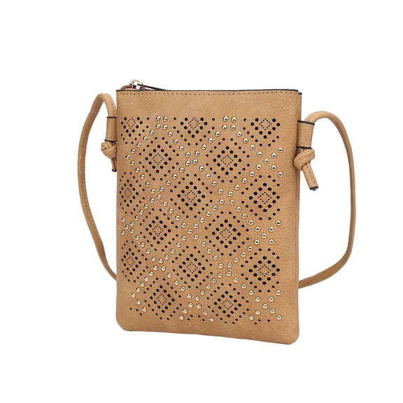 MKF Collection Leysha Women’s Crossbody Bag, Stylish Vegan Leather Shoulder Purse, Everyday Bag, Shoulder Bag Casual Bag by Mia K