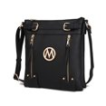 thumbnail image 1 of MKF Collection Lilian Vegan Leather Women's Crossbody Bag, Chic Crossover Purse Handbag by Mia K - Black, 1 of 9