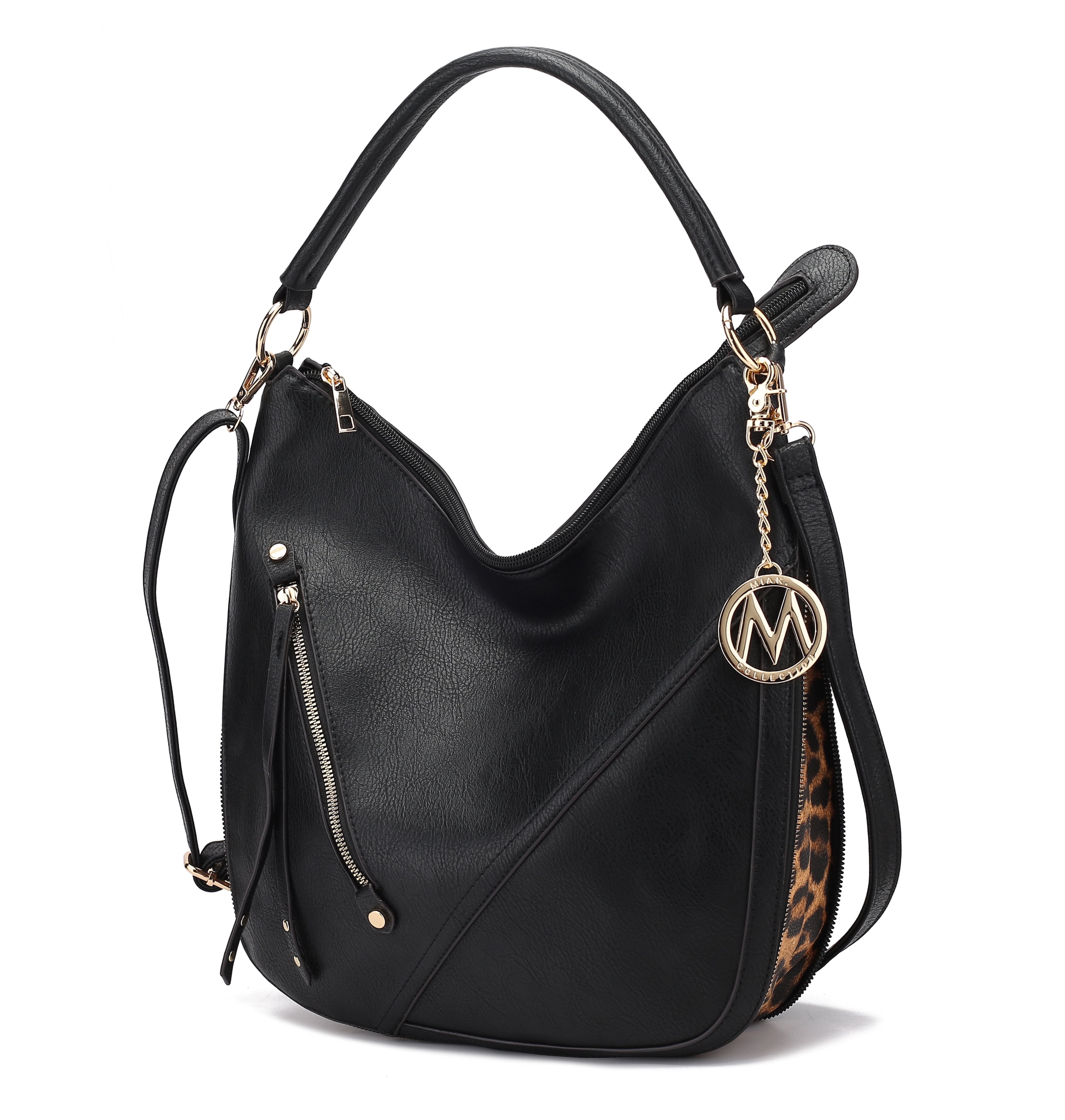 MKF Collection Chelsea Hobo Bag - Vegan PU Leather Top Handle Shoulder Purse For Women - View #11