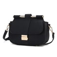 thumbnail image 1 of MKF Collection Londyn Vegan Leather Women's Shoulder Bag, Trendy Crossbody Purse Handbag by Mia K - Black, 1 of 9